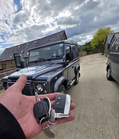 Land Rover Defender spare remote key in Bexhill