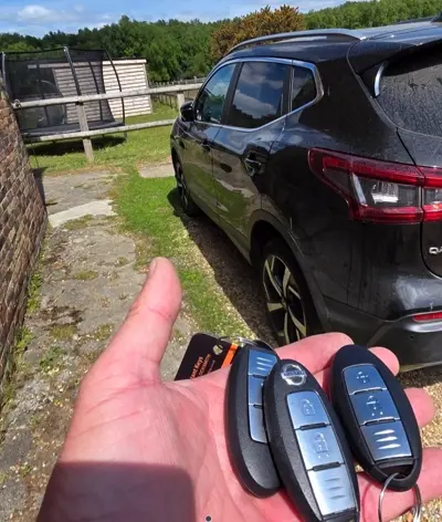 Nissan Qashqai spare keys in Bexhill